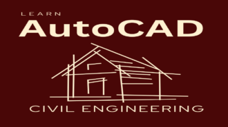 Maroon and Cream Outline Architecture Logo Design